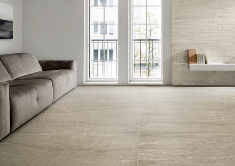 Dualmood white wall floor beige